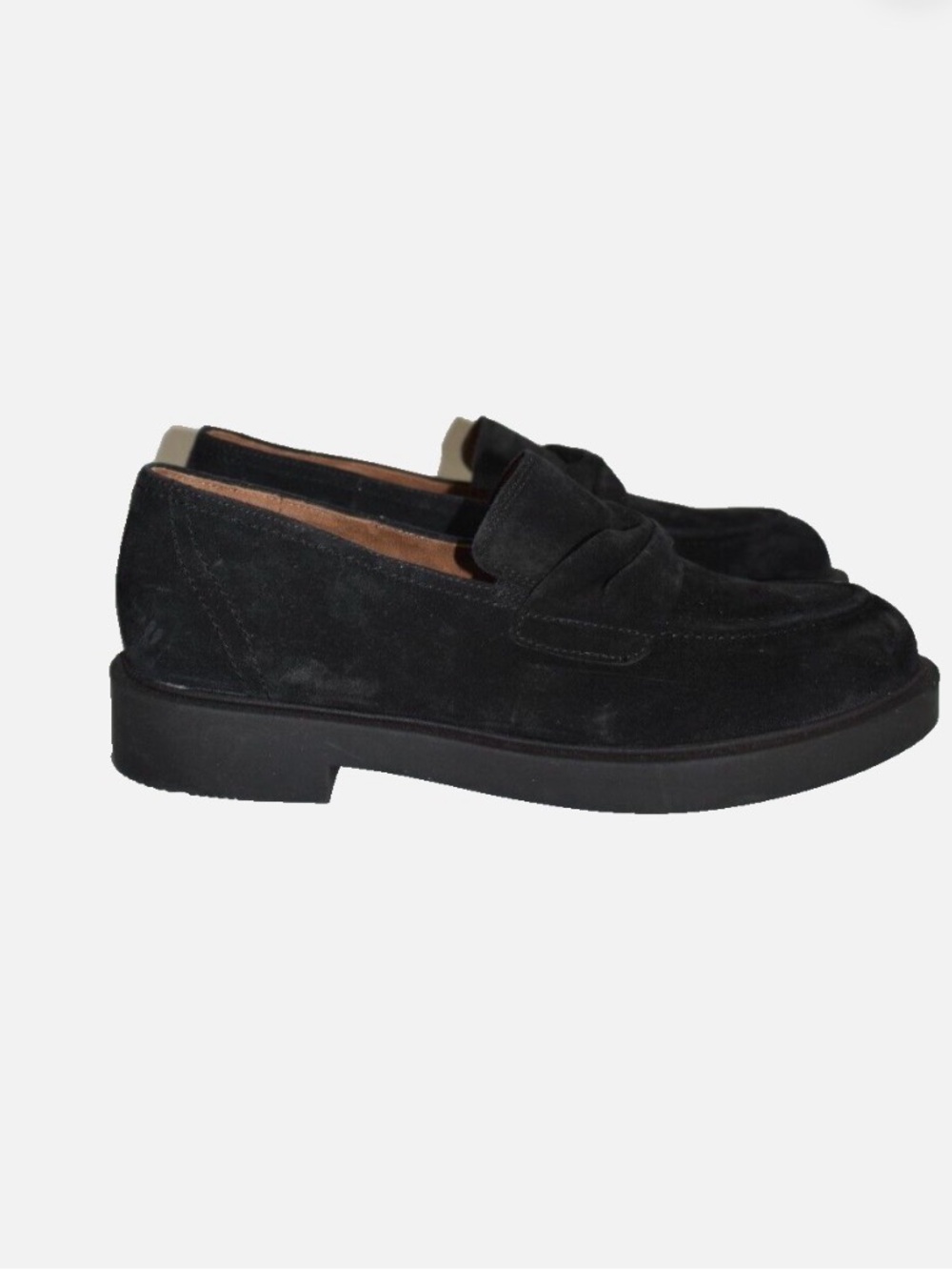 Paul Green Sadie Suede Black Loafers